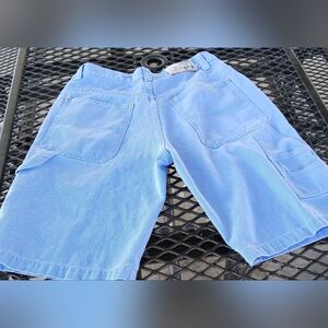 GodBody Vintage Y2K Carpenter Blue Jean Shorts Size 34
